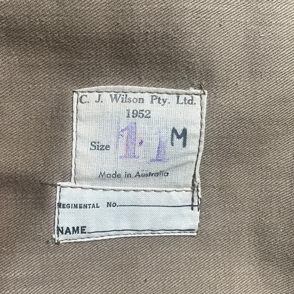 Vintage 1952 Bomber Jacket Olive Green Men's Military Jacket - Picture 6 of 14